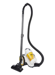 Karcher VC 3 Premium Plus Bagless Cyclonic Canister Vacuum Cleaner, Yellow/White