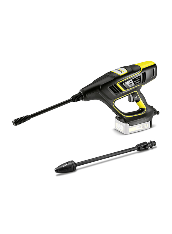 Karcher KHB 5 Battery Handheld Pressure Washer Cleaner, Black/Yellow