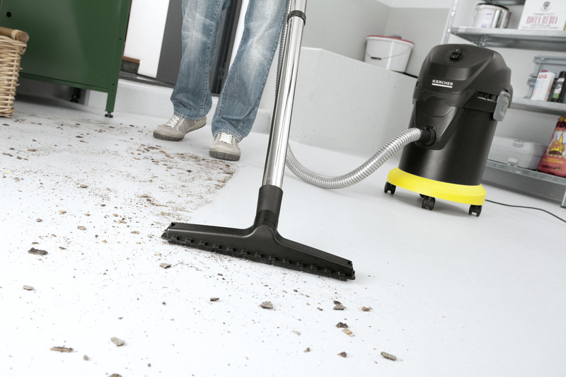 Karcher AD 3 Premium Ash Fireplace Dry Vacuum, Yellow/Black