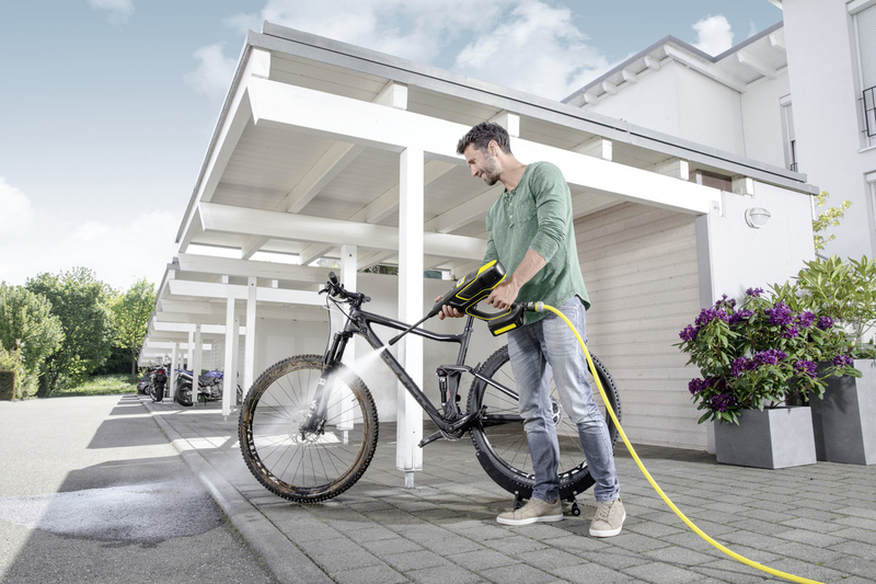 Karcher KHB 5 Battery Handheld Pressure Washer Cleaner, Black/Yellow