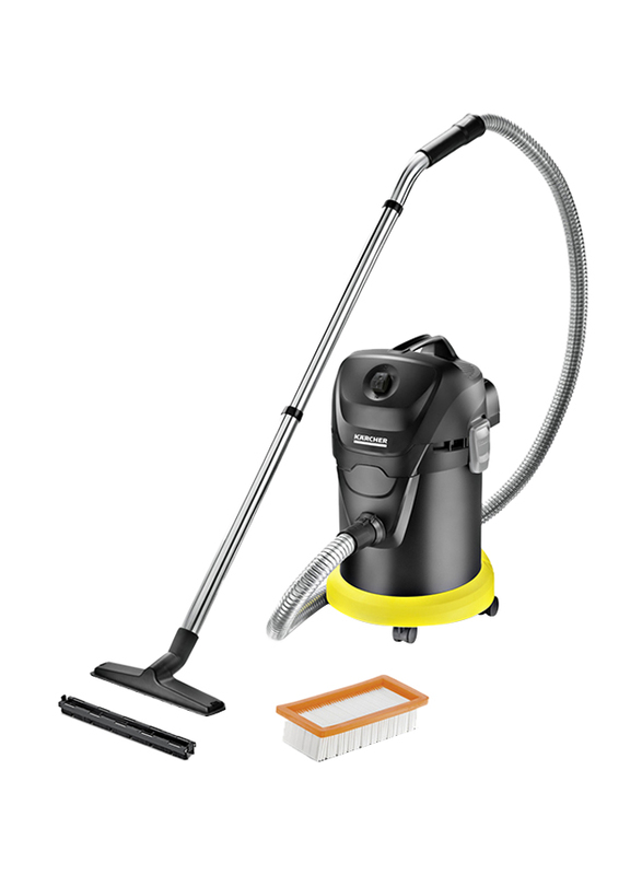 Karcher AD 3 Premium Ash Fireplace Dry Vacuum, Yellow/Black