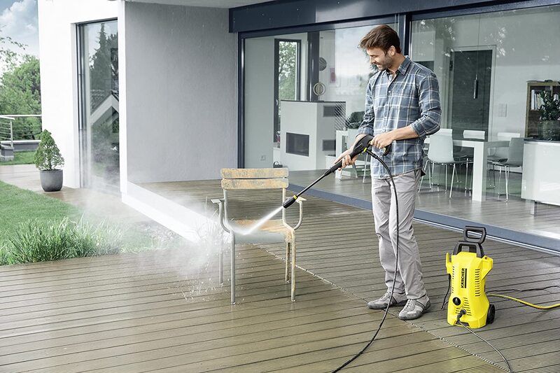 Karcher 1400W High Pressure Washer, K 2 Full Control Car & Home, Yellow/Black