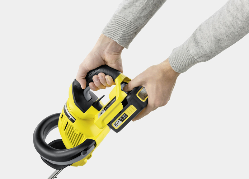 Karcher HGE 18-50 Battery Hedge Trimmer, Black/Yellow