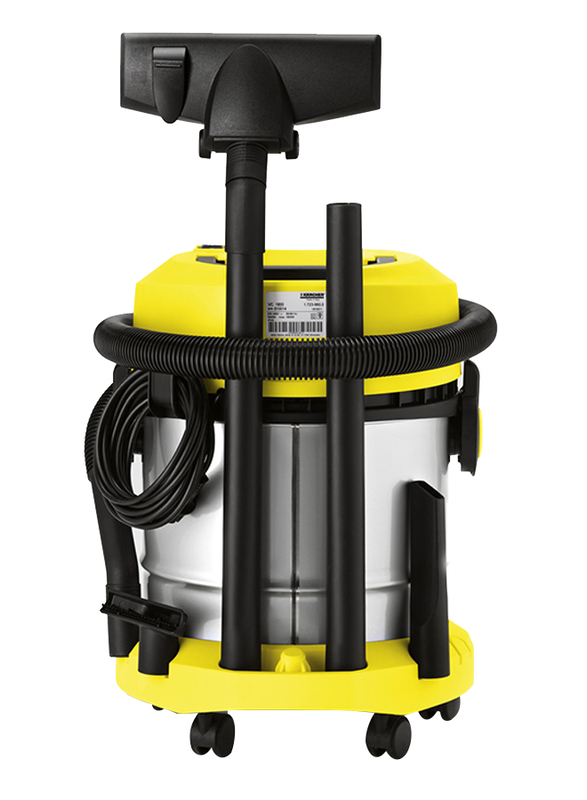 Karcher 1800W Dry Vacuums, 20L, VC 1800 SA, Yellow/Sliver/Black