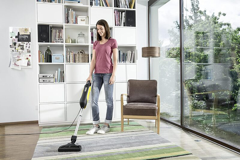 Karcher VC 5 Upright Vacuum Cleaner, Yellow/Black
