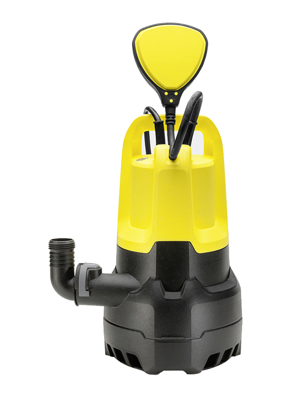 Karcher 350W Submersible Dirty Water Pump, SP 3 Dirt GB, Yellow/Black