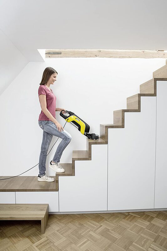 Karcher VC 5 Upright Vacuum Cleaner, Yellow/Black