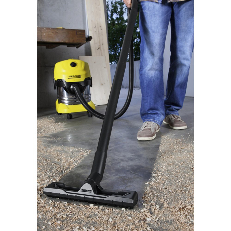 Karcher WD4 Premium Wet & Dry Vacuum Cleaner, 20L, Yellow/Black