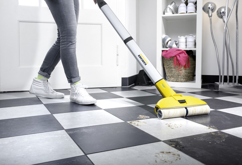 Karcher FC 3 Cordless Hard Floor Cleaner, Yellow