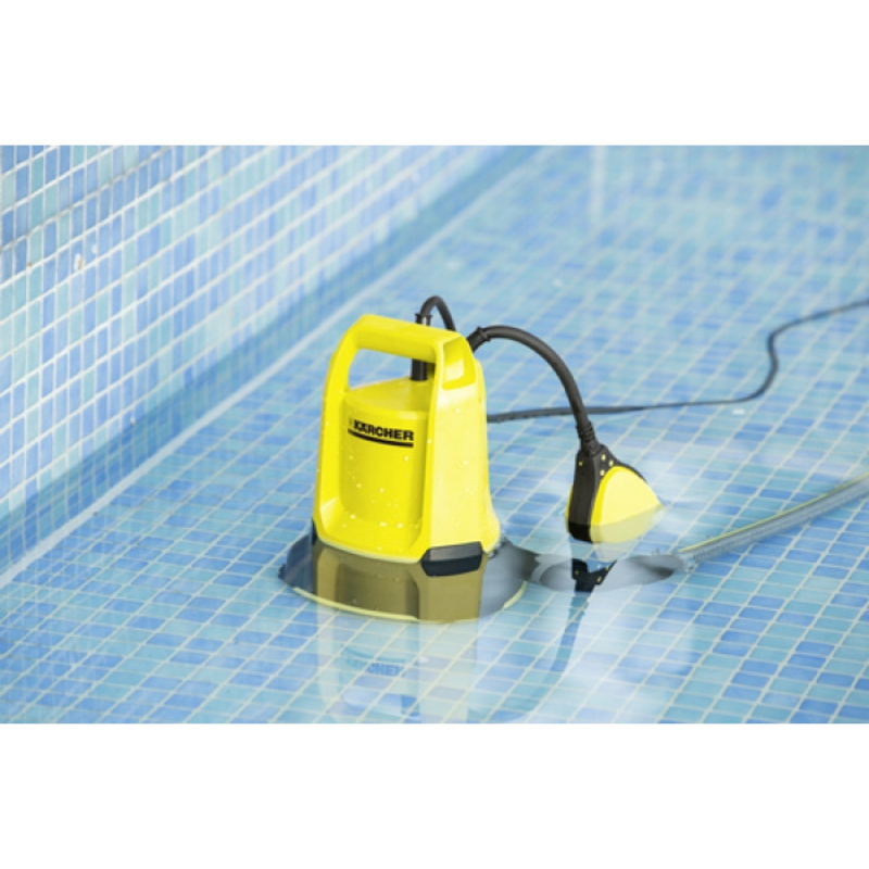Karcher SP 2 Flat Submersible Dirty Water Pump, 250W, Yellow/Black