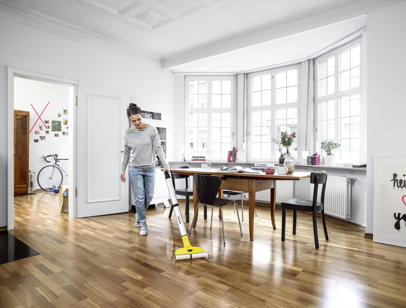 Karcher FC 3 Cordless Hard Floor Cleaner, Yellow