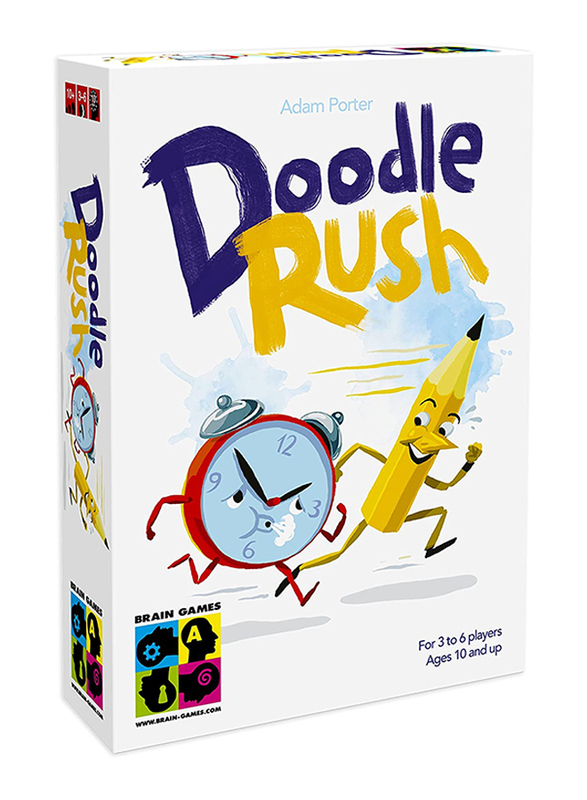 

Brain Games Doodle Rush Card Game, 10+ Years