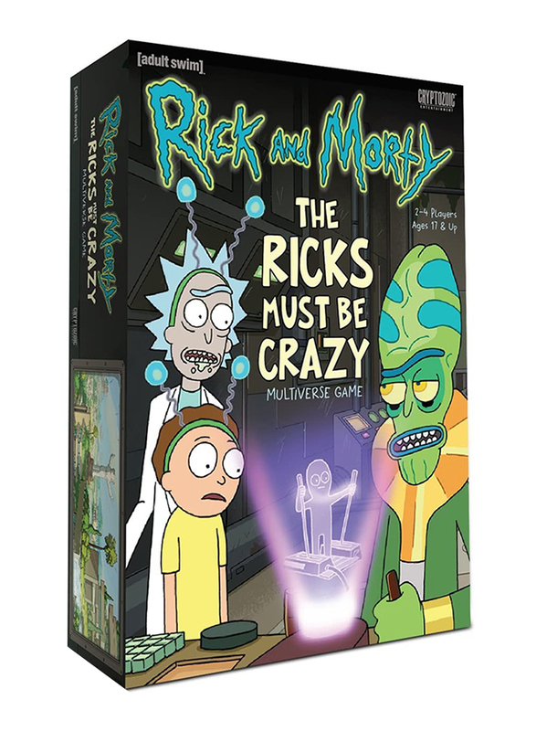 

Cryptozoic Entertainment Studios Rick and Morty: The Ricks Must Be Crazy Card Game, 16+ Years