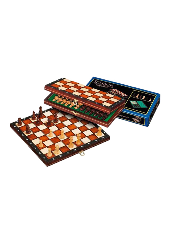 

Philos-Spiele 30mm Travel Magnetic Chess Board Game