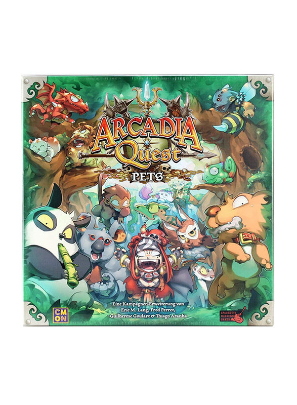 

CMON Arcadia Quest: Pets Board Game, 8+ Years