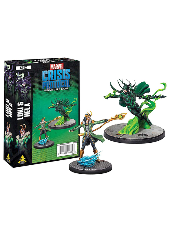 

Atomic Mass Games Marvel Crisis Protocol Loki and Hela, Ages 14+