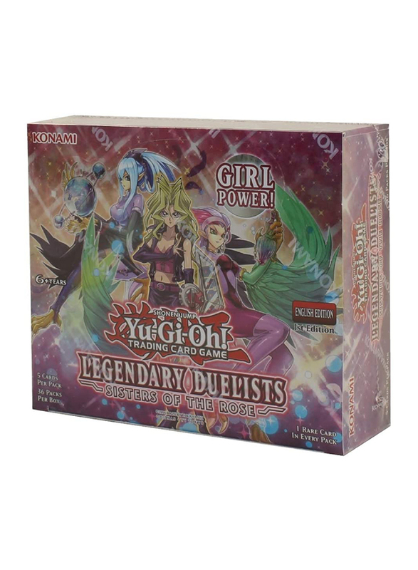 

Konami Yu-Gi-Oh! TCG: Legendary Duelists Sisters of the Rose Booster Card Game