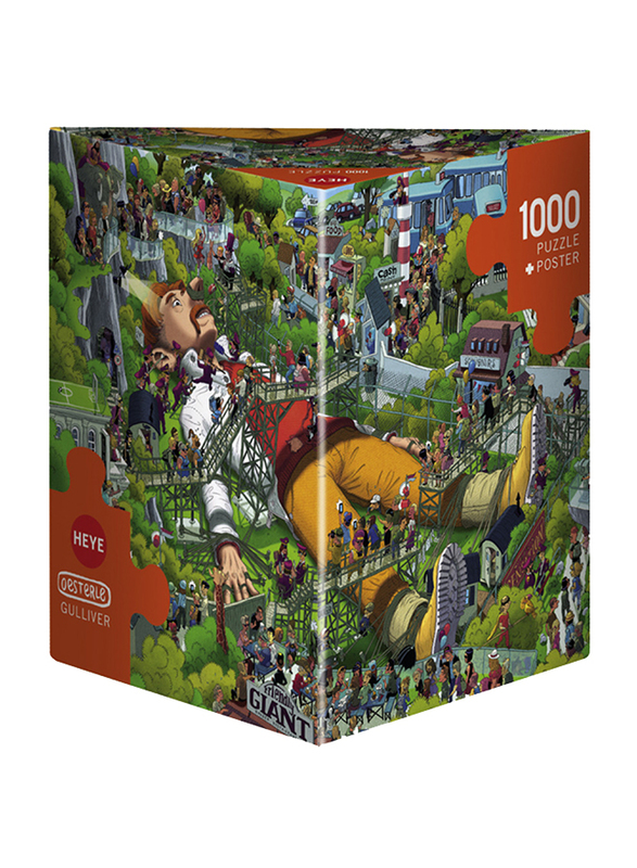 

Heye 1000-Piece Gulliver Puzzle, 12+ Years