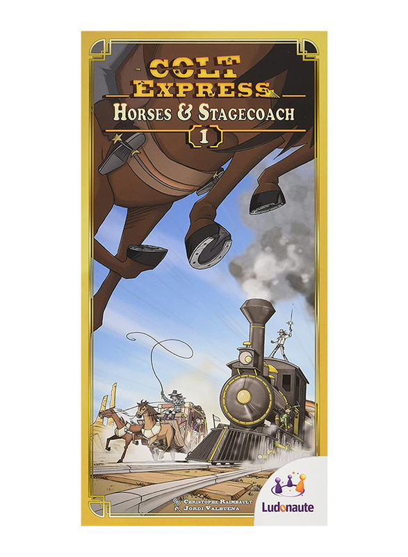 

Ludonaute Colt Express: Horses and Stagecoach Board Game