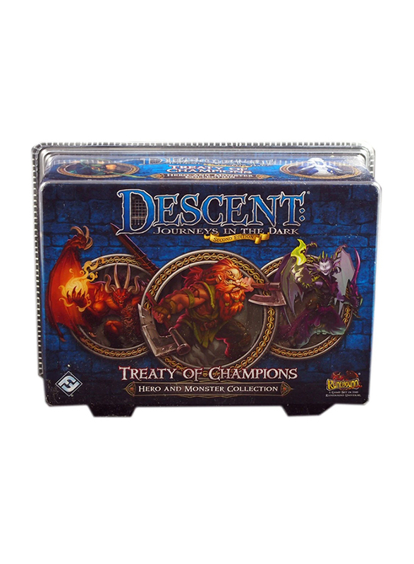 

Fantasy Flight Games Descent 2nd Edition: Treaty of Champions Board Game, 14+ Years