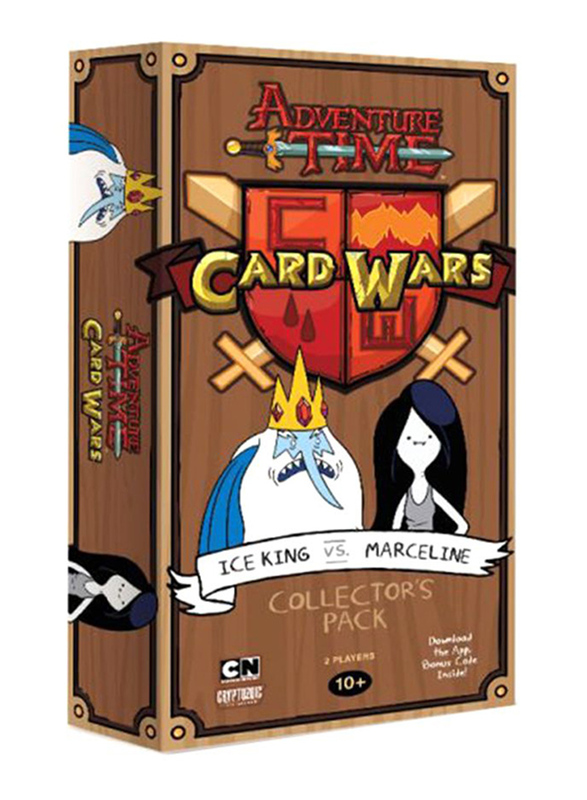 

Cryptozoic Entertainment Adventure Time Card Wars Collector's Pack: Ice King vs Marceline Deck Card Game, 7+ Years