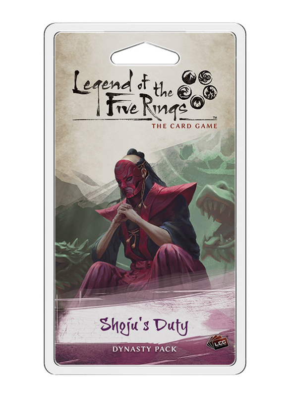 

Fantasy Flight Games Legend of the Five Rings LCG - Pack 24: Shoju's Duty Card Game, 14+ Years