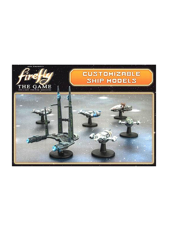 

Gala Force 9 Firefly The Game Customizable Ship Models, 6 Pieces, Ages 13+