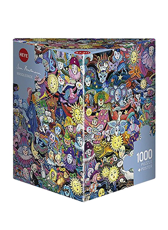 

Heye 1000-Piece Hartmann Masquerade Puzzle, 3+ Years