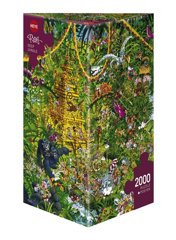 

Heye 2000-Piece Deep Jungle Puzzle, 10+ Years