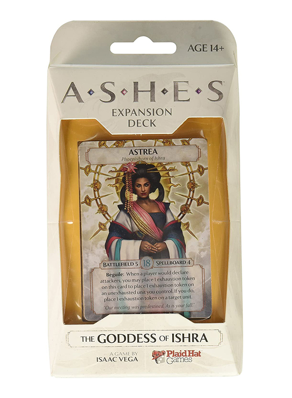 

Plaid Hat Games Ashes LCG Deck 09: The Goddess of Ishra Card Game