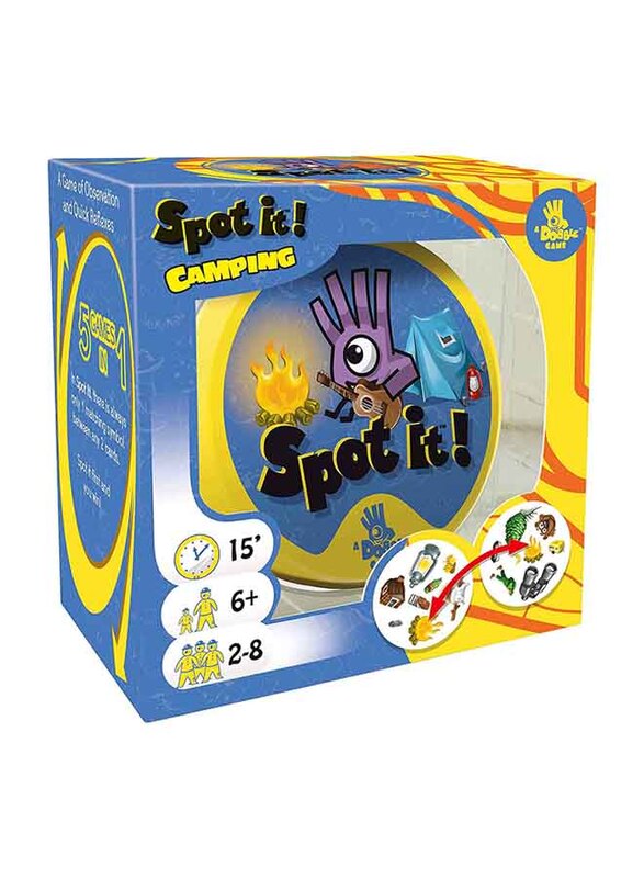 

Zygomatic Spot It: Camping (Box) Card Game