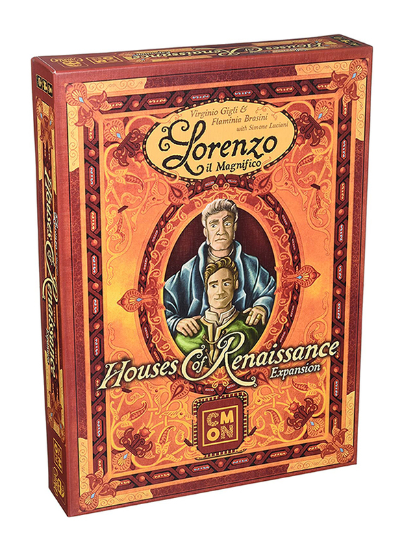 

CMON Lorenzo il Magnifico: Houses of Renaissance Board Game, 14+ Years
