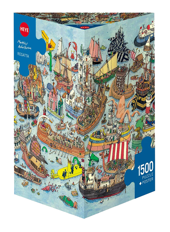 

Heye 1500-Piece Regatta Puzzle, 14+ Years