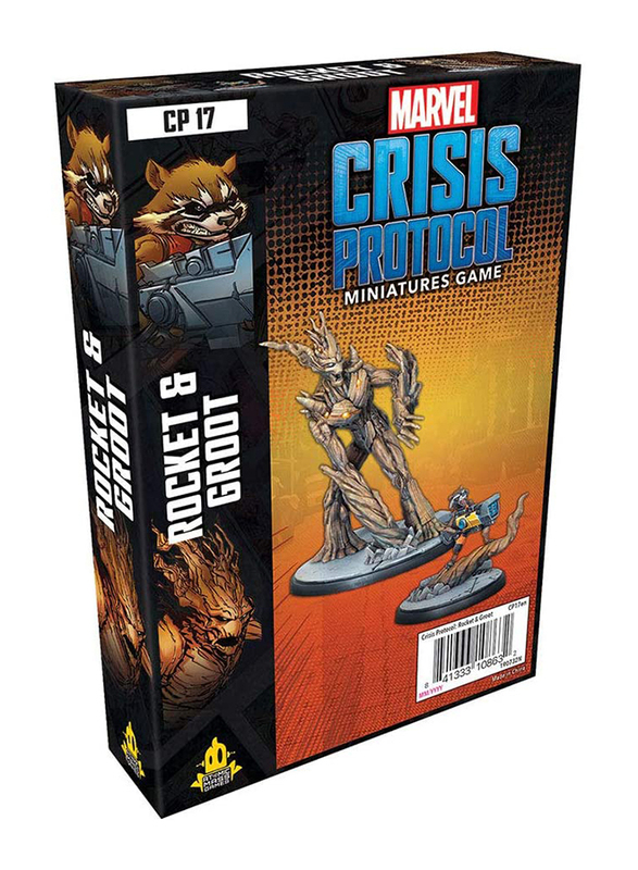 

Atomic Mass Games Marvel Crisis Protocol Rocket and Groot, Ages 14+
