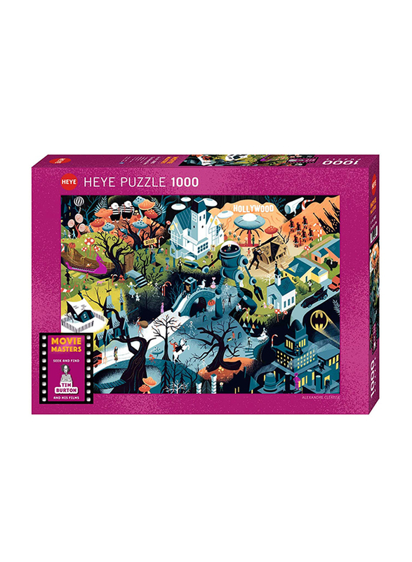 

Heye 1000-Piece Tim Burton Films Puzzle, 12+ Years