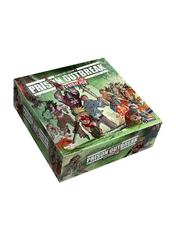 

CMON Zombicide: Season 2 Prison Outbreak Board Game, 13+ Years