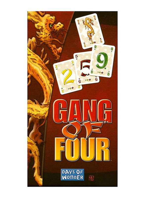 

Days of Wonder Gang of Four Card Game, 8+ Years