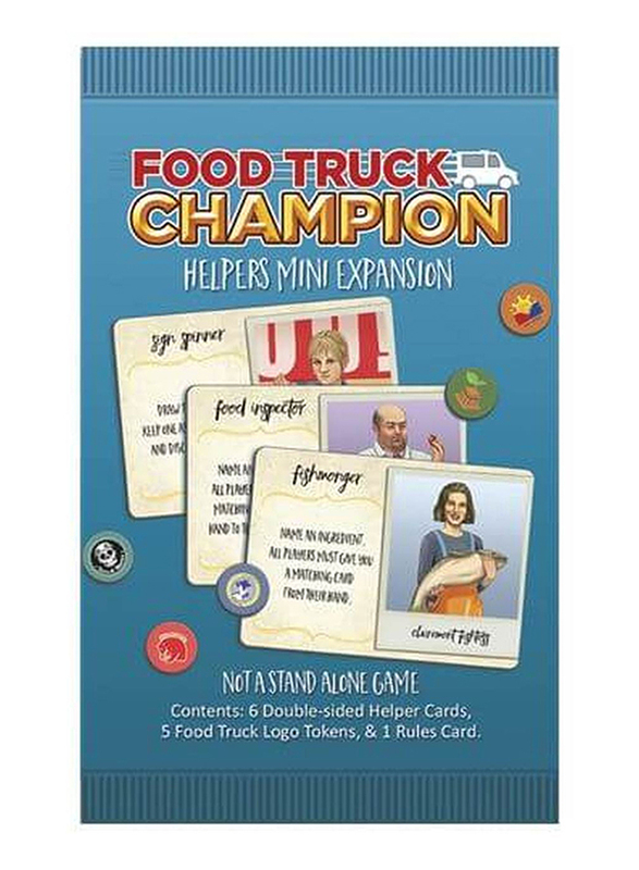 

Daily Magic Games Food Truck Champion: Helpers Mini Expansion Board Game, 8+ Years