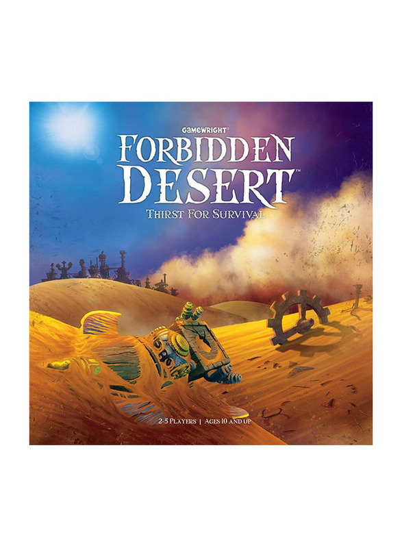 

Gamewright Forbidden Desert: Thirst for Survival Board Game, 10+ Years