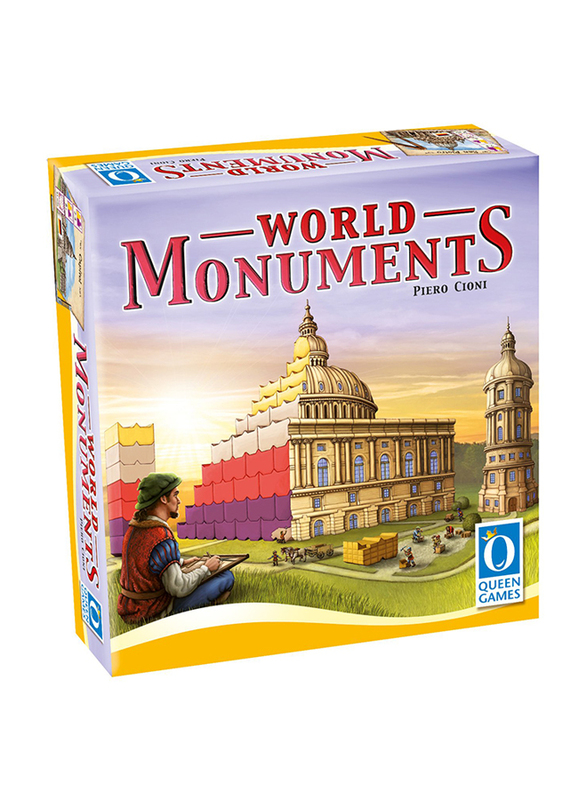 

Queen Games World Monuments Piero Coini Board Game