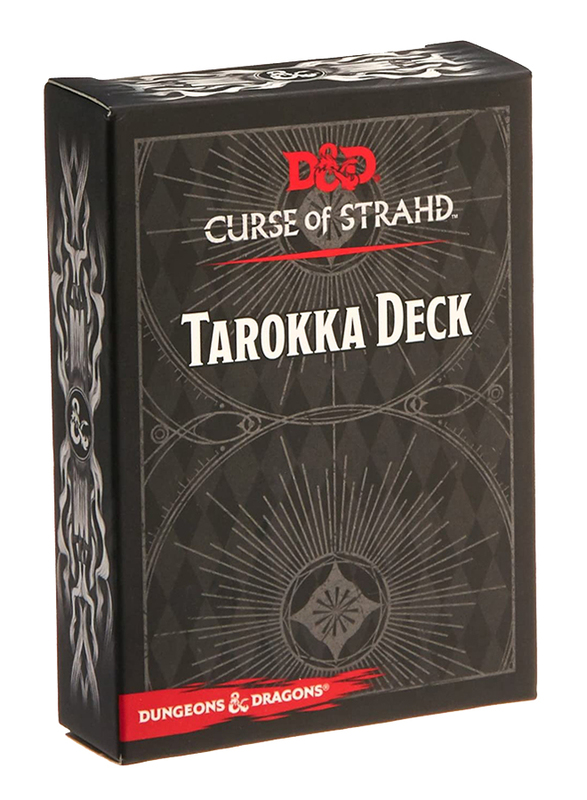 

Gale Force 9 D&D RPG: Curse of Strahd Tarokka Deck Card Game