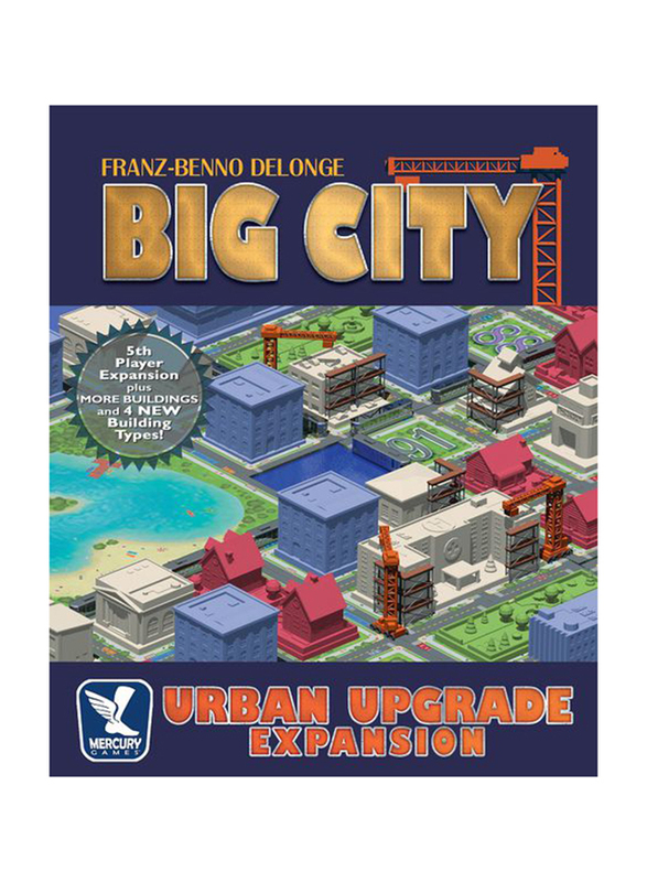 

Mercury Games Big City: 20th Anniversary Jumbo Edition Urban Upgrade Board Game