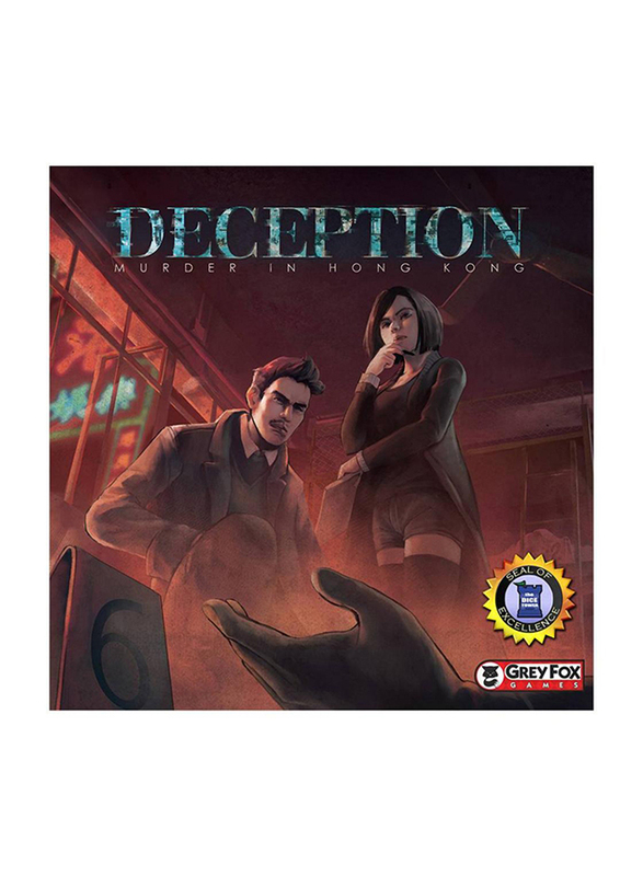 

Grey Fox Games Deception: Murder in Hong Kong Board Game, 12+ Years