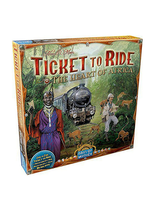 

Days of Wonder Ticket to Ride Map Vol. 3: Africa Board Game, 10+ Years