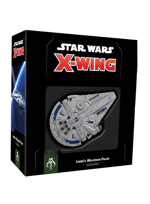 

Fantasy Flight Games Star Wars X-Wing (2nd Edition): Lando's Millennium Falcon (Rebel Alliance) Miniature Game, 14+ Years