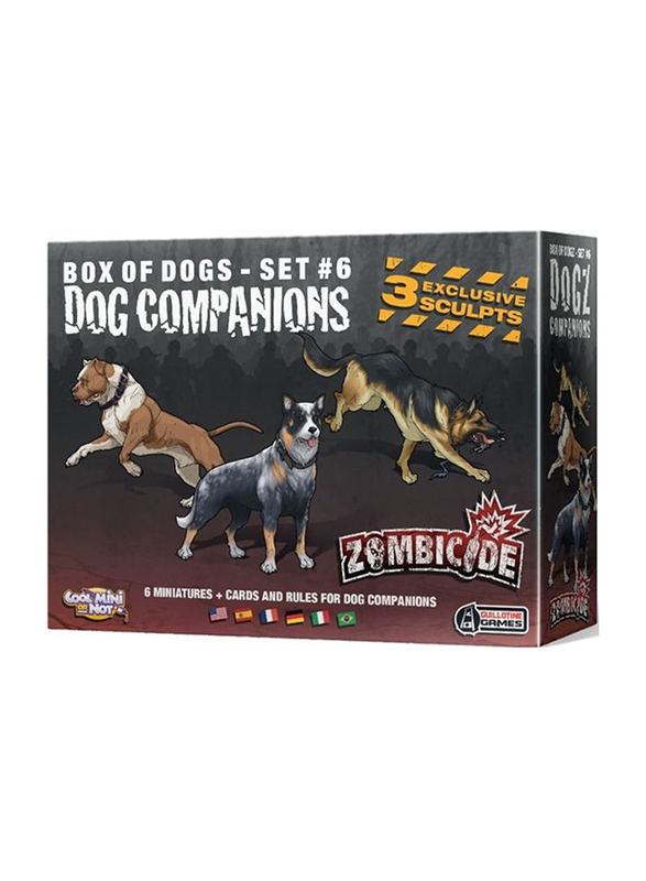 

CMON Zombicide Dog Companions Set #6 Board Game, 13+ Years