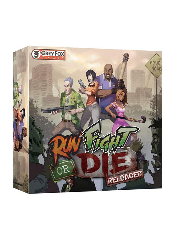 

Grey Fox Games Run Fight or Die: Reloaded Board Game, 14+ Years