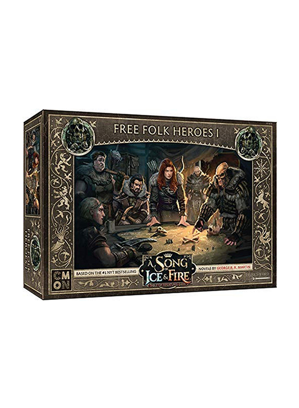 

CMON A Song of Ice and Fire: Free Folk Heroes Box 1 Board Game, 14+ Years