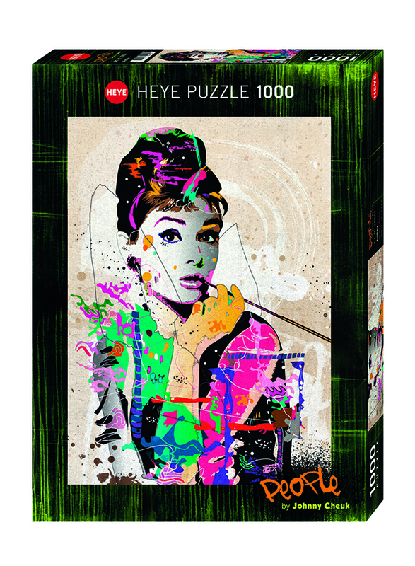 

Heye 1000-Piece People Audrey Puzzle, 14+ Years