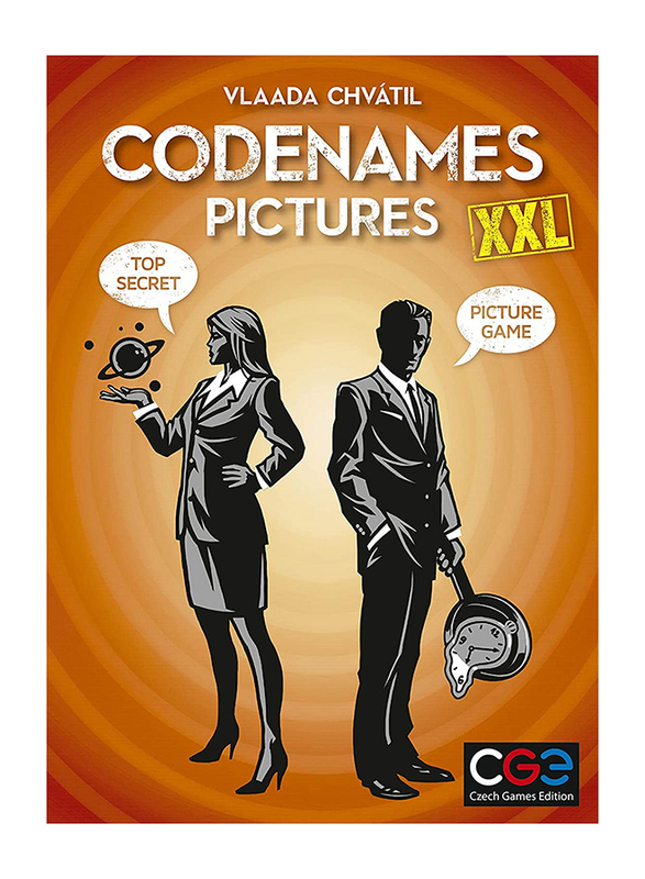 

Czech Games Edition Codenames: Pictures XXL Board Game, 10+ Years
